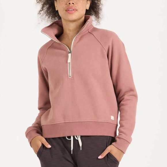 Vuori | Tops | Vuori The Restore Half Zip Pullover Sweatshirt In Light  Terracotta Xl | Poshmark
